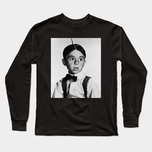 Alfalfa Long Sleeve T-Shirt by BarkeranArt